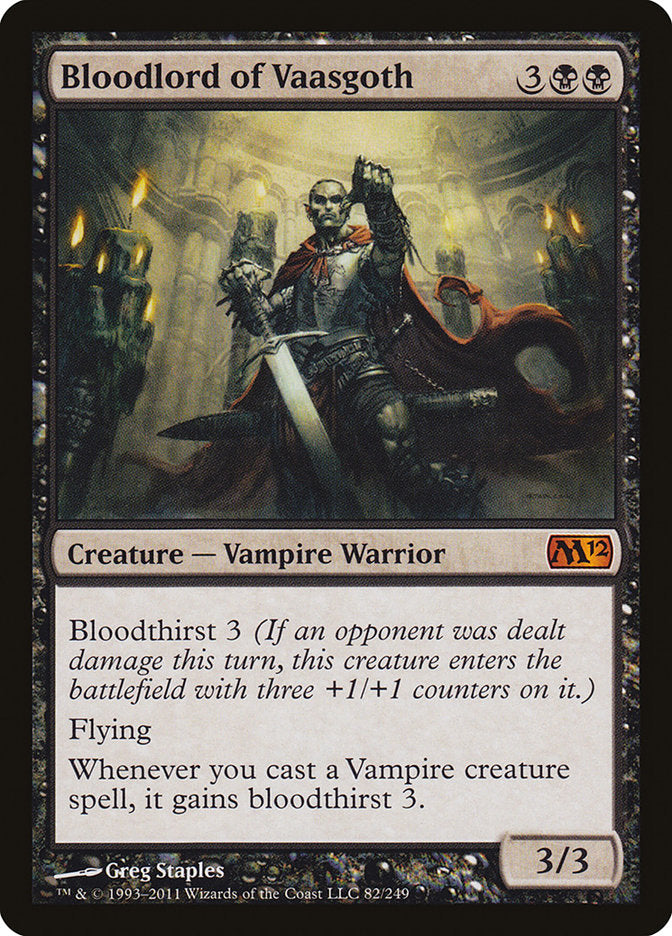 Bloodlord of Vaasgoth [Magic 2012] | Pandora's Boox