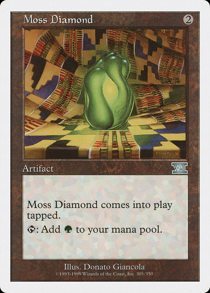 Moss Diamond [Classic Sixth Edition] | Pandora's Boox