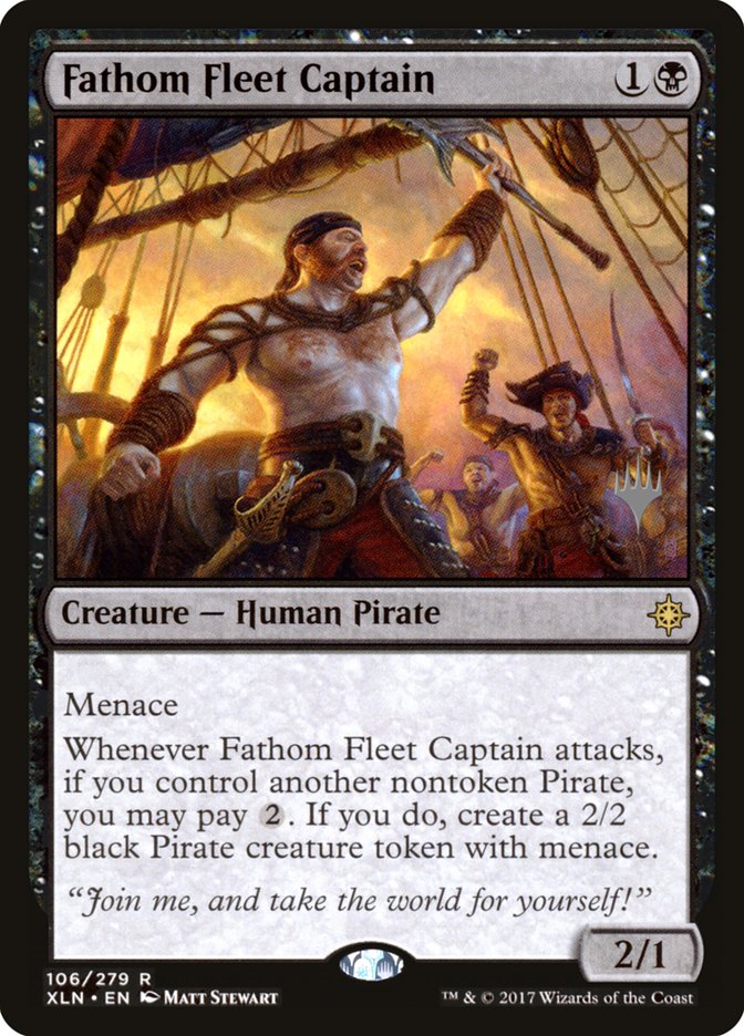 Fathom Fleet Captain (Promo Pack) [Ixalan Promos] | Pandora's Boox