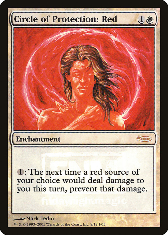Circle of Protection: Red [Friday Night Magic 2005] | Pandora's Boox