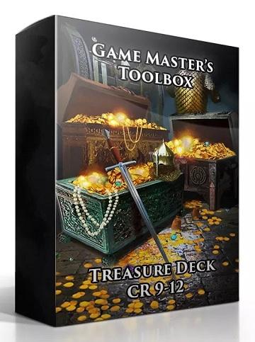 Treasure Deck CR 9-12 Game Master's Toolbox | Pandora's Boox