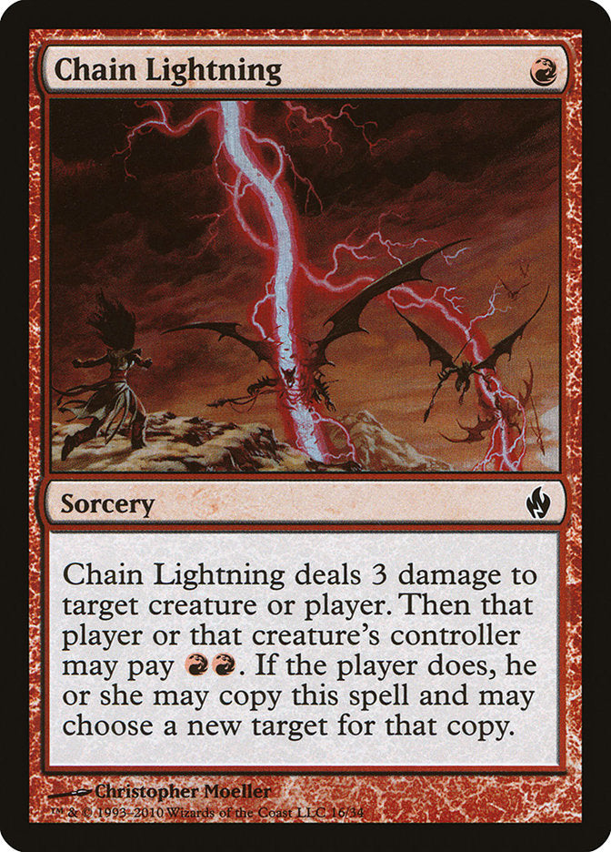 Chain Lightning [Premium Deck Series: Fire and Lightning] | Pandora's Boox