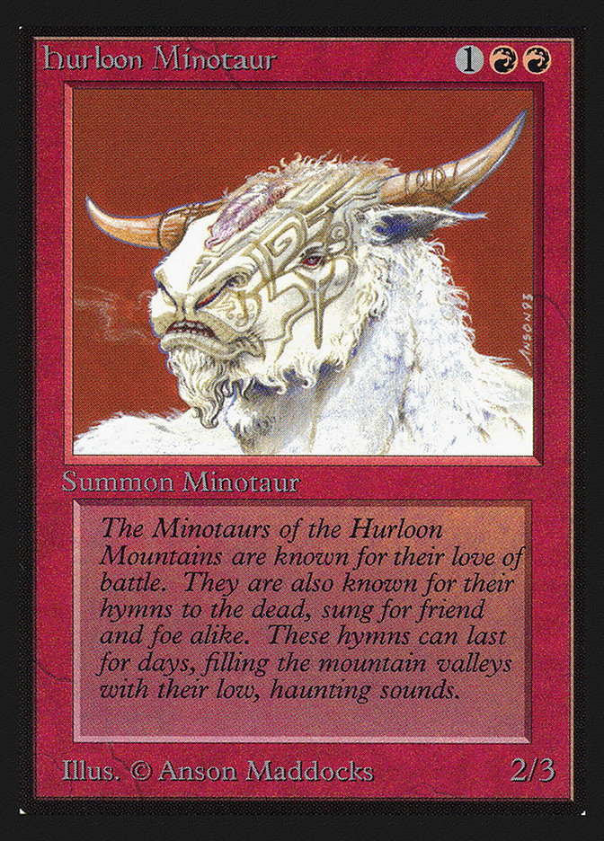 Hurloon Minotaur [Collectors' Edition] | Pandora's Boox
