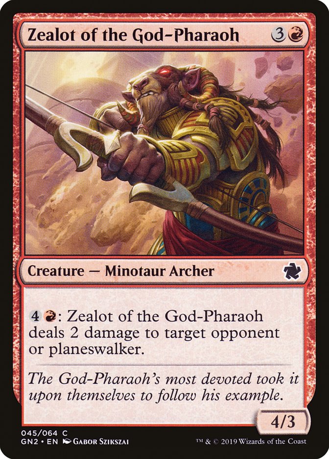 Zealot of the God-Pharaoh [Game Night 2019] | Pandora's Boox