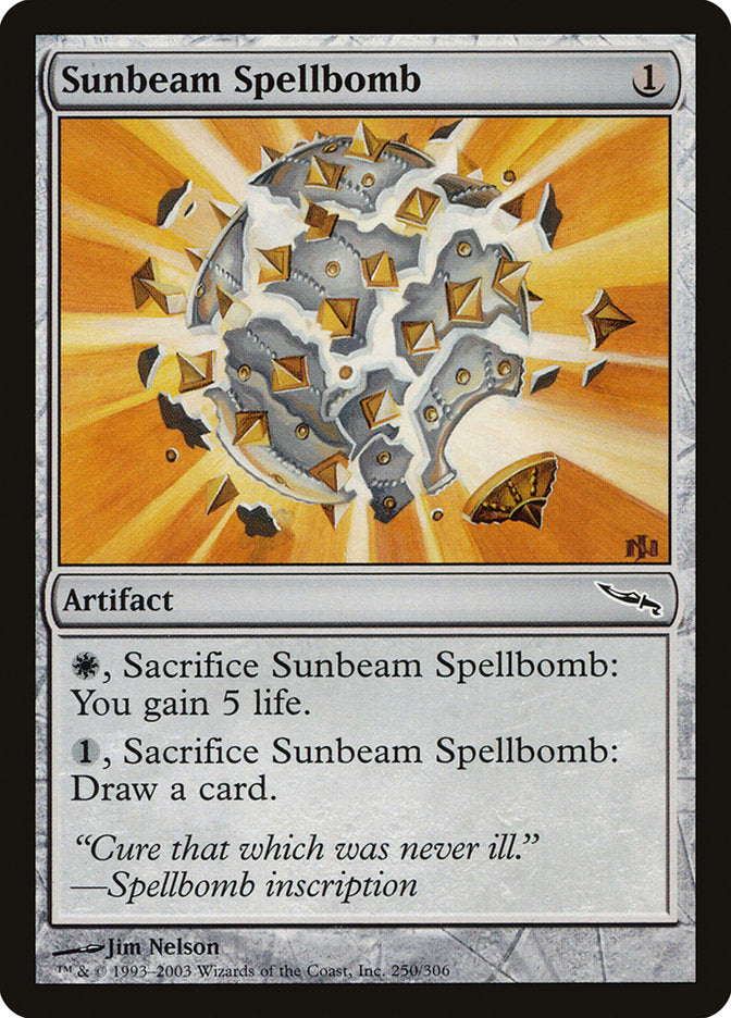 Sunbeam Spellbomb [Mirrodin] | Pandora's Boox