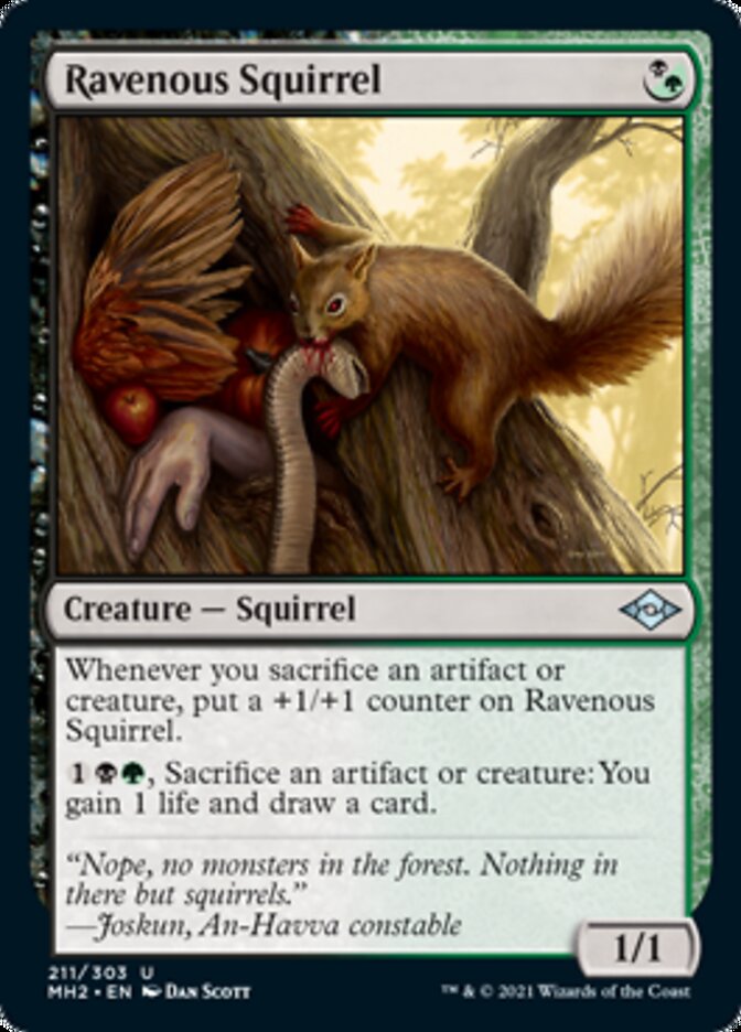 Ravenous Squirrel [Modern Horizons 2] | Pandora's Boox