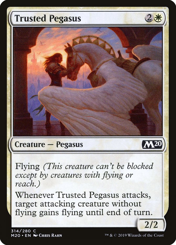 Trusted Pegasus [Core Set 2020] | Pandora's Boox
