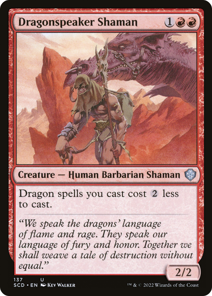 Dragonspeaker Shaman [Starter Commander Decks] | Pandora's Boox