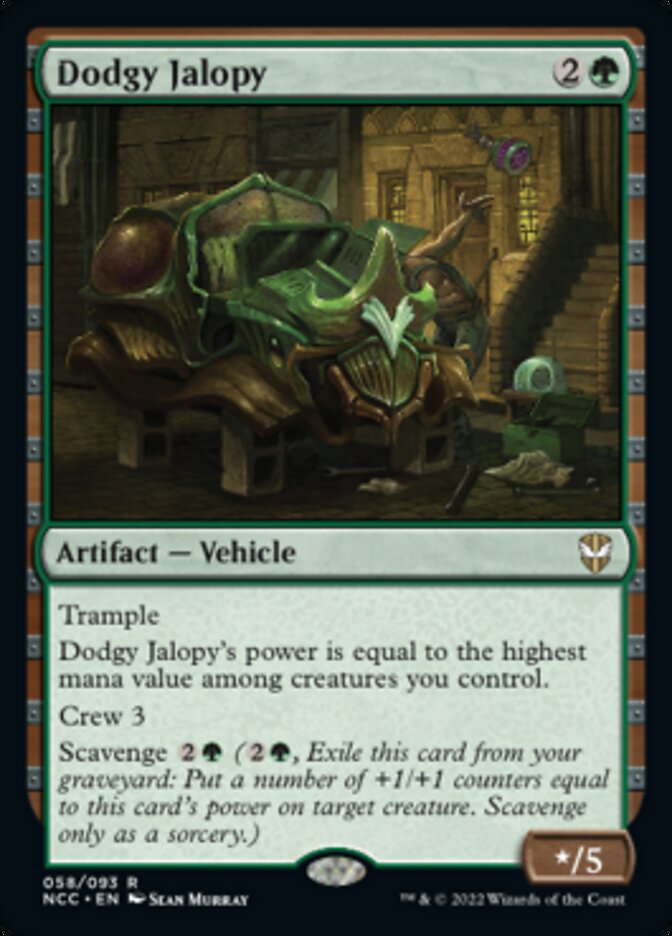 Dodgy Jalopy [Streets of New Capenna Commander] | Pandora's Boox