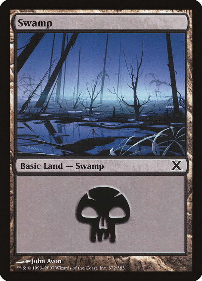 Swamp (372) [Tenth Edition] | Pandora's Boox