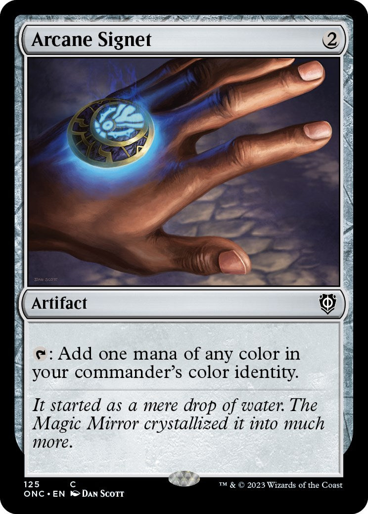 Arcane Signet [Phyrexia: All Will Be One Commander] | Pandora's Boox