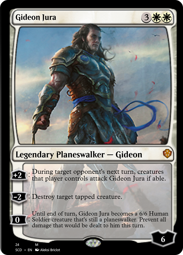 Gideon Jura [Starter Commander Decks] | Pandora's Boox