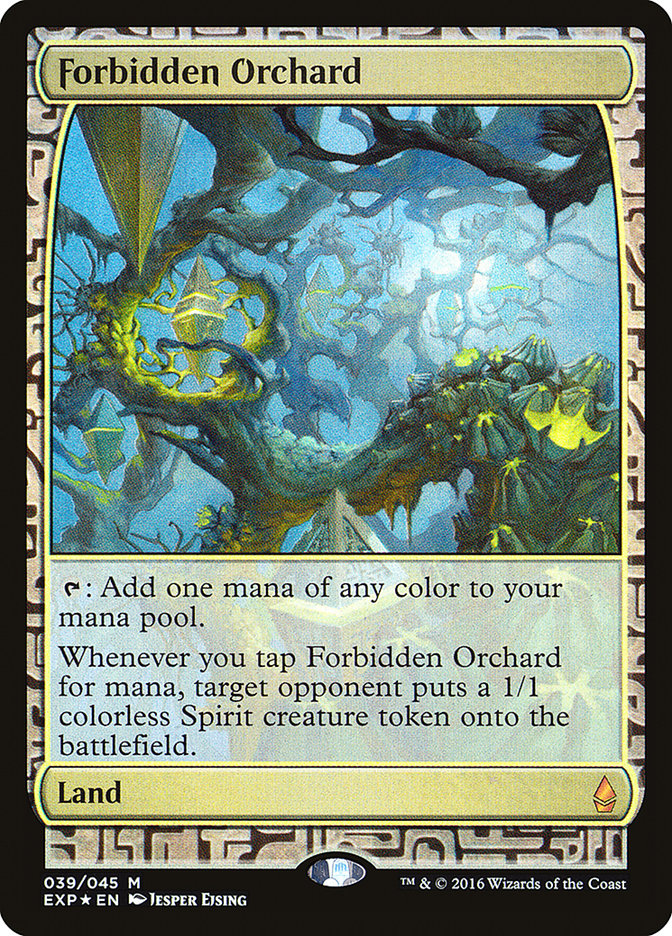 Forbidden Orchard [Zendikar Expeditions] | Pandora's Boox
