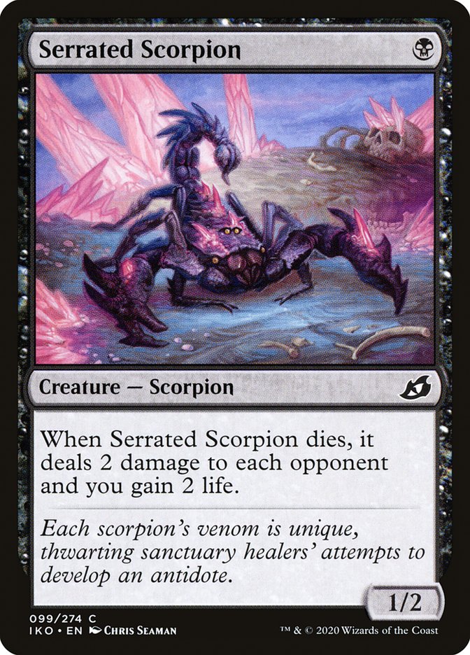 Serrated Scorpion [Ikoria: Lair of Behemoths] | Pandora's Boox