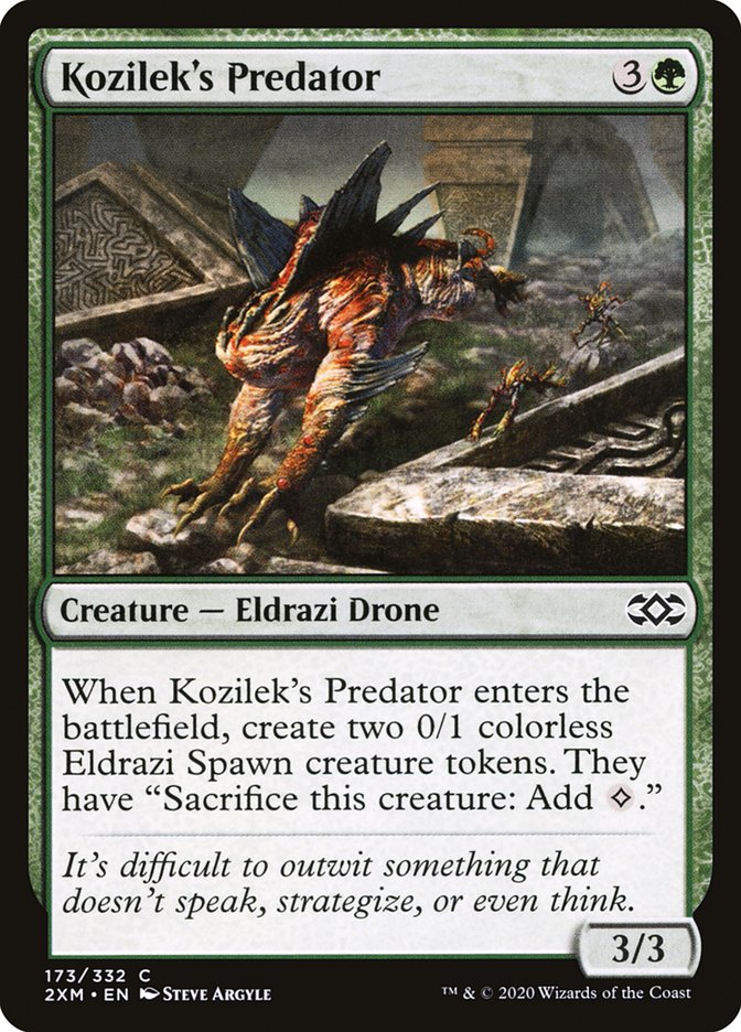 Kozilek's Predator [Double Masters] | Pandora's Boox