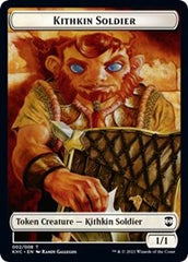 Kithkin Soldier // Pegasus Double-Sided Token [Kaldheim Commander Tokens] | Pandora's Boox