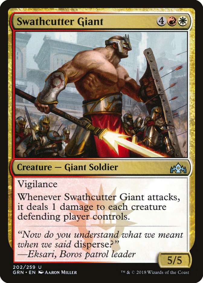 Swathcutter Giant [Guilds of Ravnica] | Pandora's Boox