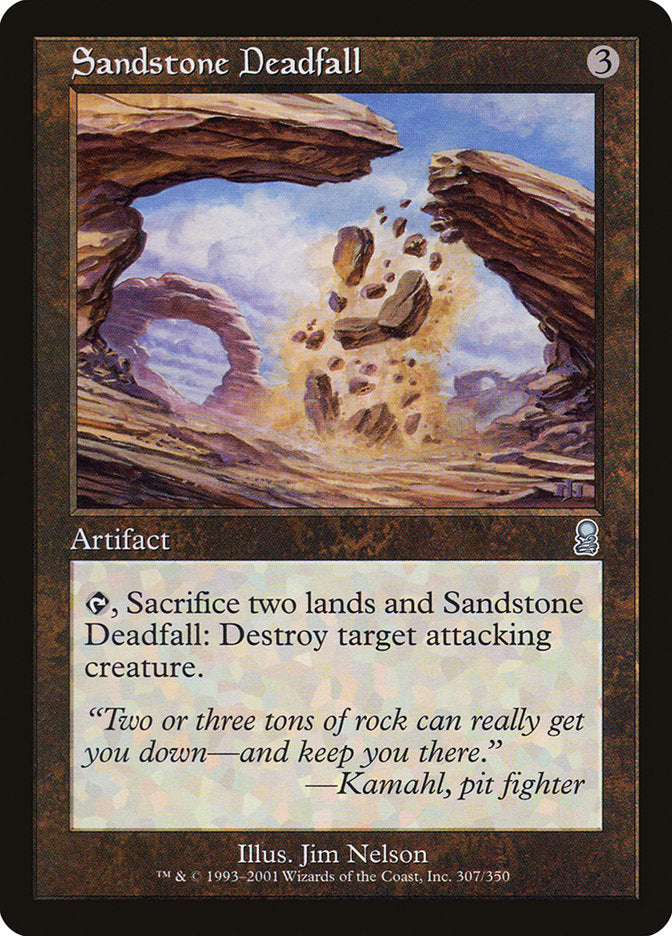Sandstone Deadfall [Odyssey] | Pandora's Boox