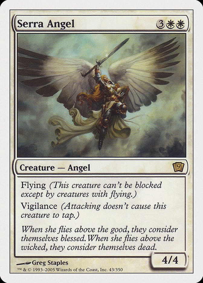 Serra Angel [Ninth Edition] | Pandora's Boox