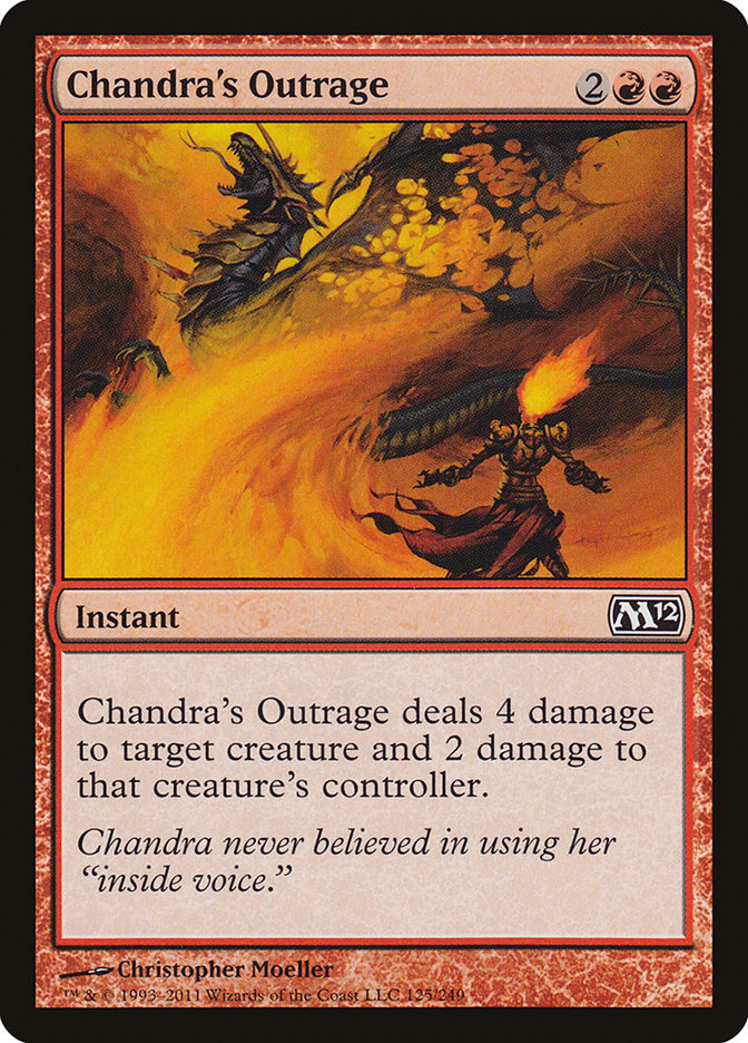Chandra's Outrage [Magic 2012] | Pandora's Boox