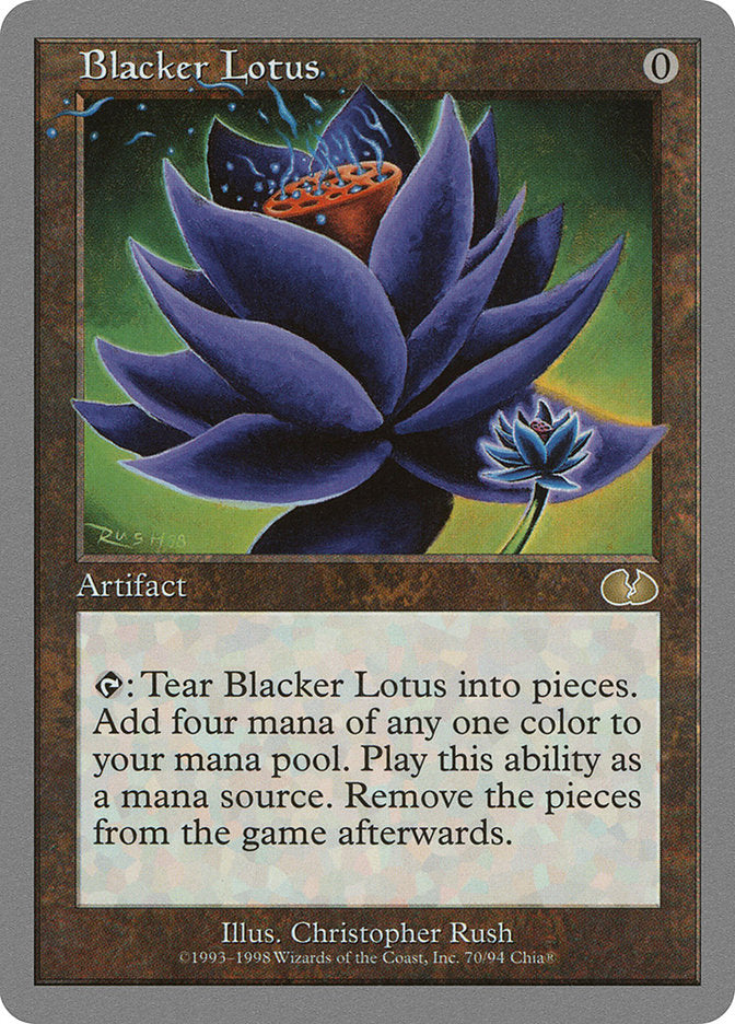 Blacker Lotus [Unglued] | Pandora's Boox