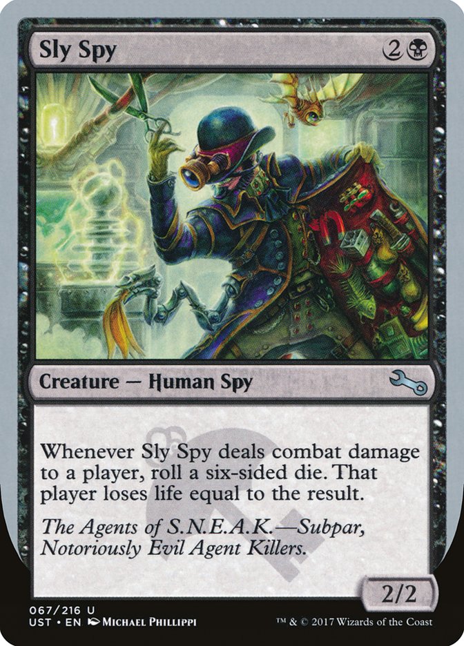 Sly Spy ("Subpar, Notoriously Evil Agent Killers") [Unstable] | Pandora's Boox