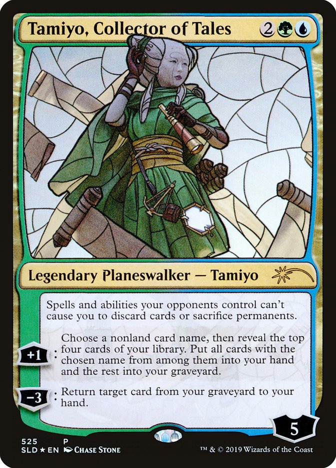 Tamiyo, Collector of Tales (Stained Glass) [Secret Lair Drop Promos] | Pandora's Boox