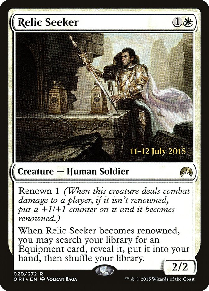 Relic Seeker [Magic Origins Prerelease Promos] | Pandora's Boox