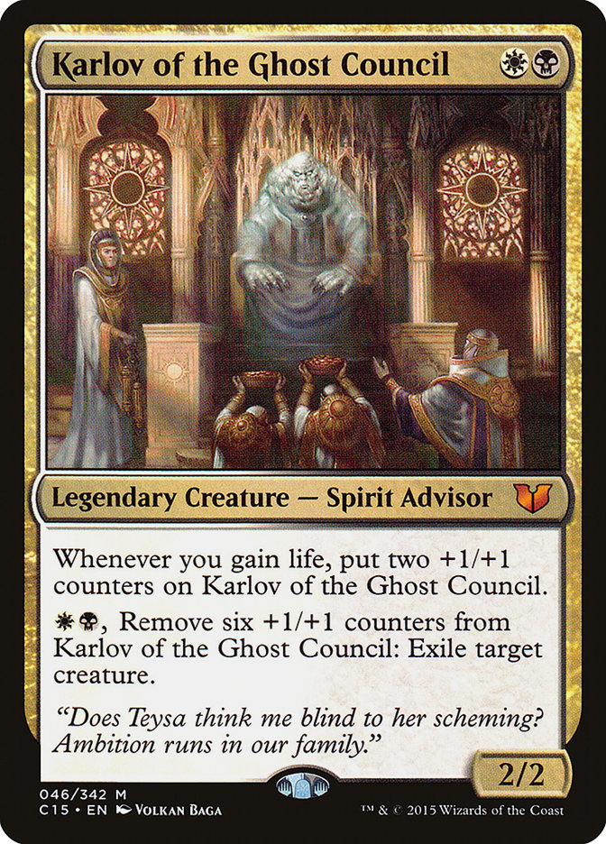 Karlov of the Ghost Council [Commander 2015] | Pandora's Boox