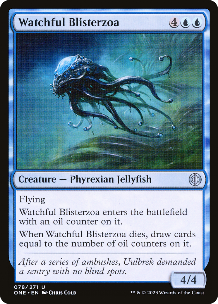 Watchful Blisterzoa [Phyrexia: All Will Be One] | Pandora's Boox