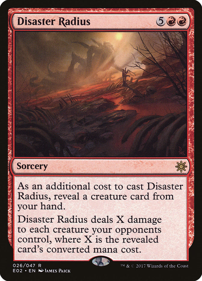 Disaster Radius [Explorers of Ixalan] | Pandora's Boox