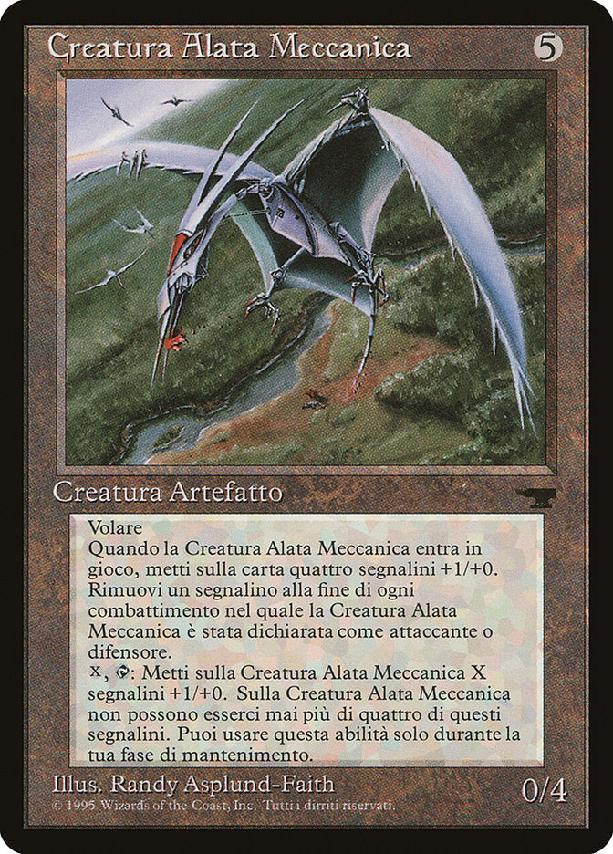 Clockwork Avian (Italian) - "Creatura Alata Meccanica" [Rinascimento] | Pandora's Boox
