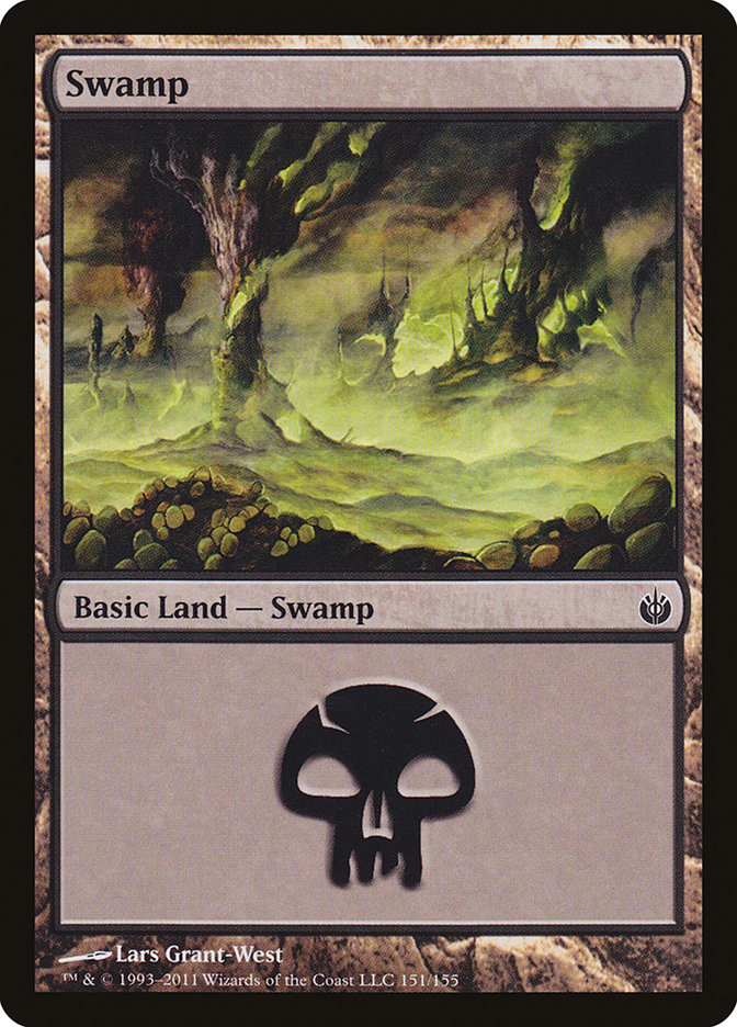 Swamp (151) [Mirrodin Besieged] | Pandora's Boox