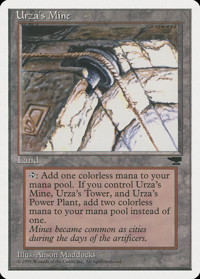 Urza's Mine (Pulley Embedded in Stone) [Chronicles] | Pandora's Boox