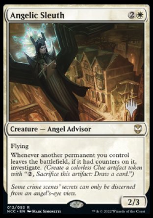 Angelic Sleuth (Promo Pack) [Streets of New Capenna Commander Promos] | Pandora's Boox