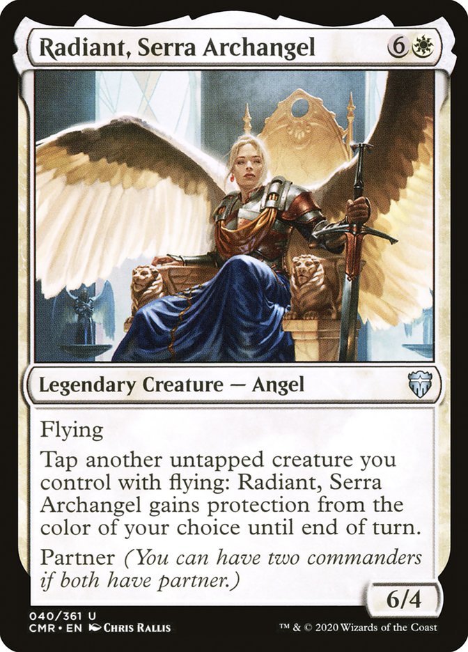 Radiant, Serra Archangel [Commander Legends] | Pandora's Boox