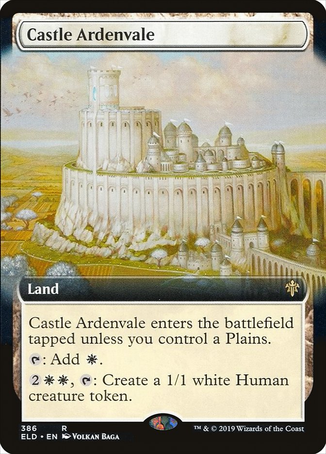 Castle Ardenvale (Extended Art) [Throne of Eldraine] | Pandora's Boox