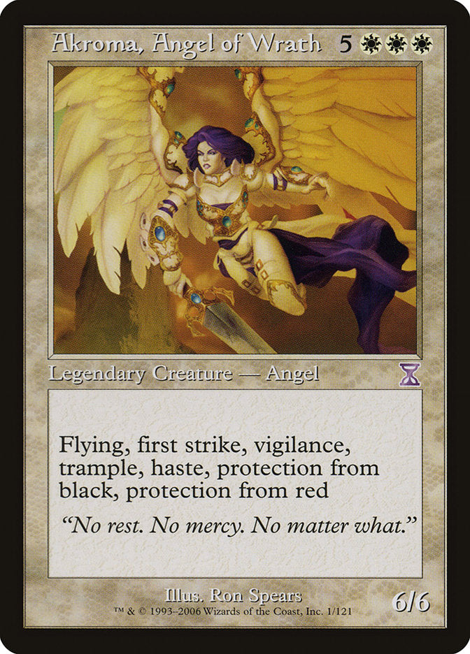 Akroma, Angel of Wrath [Time Spiral Timeshifted] | Pandora's Boox