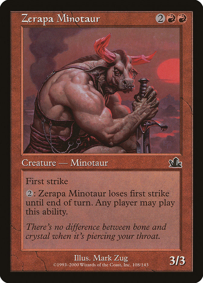 Zerapa Minotaur [Prophecy] | Pandora's Boox
