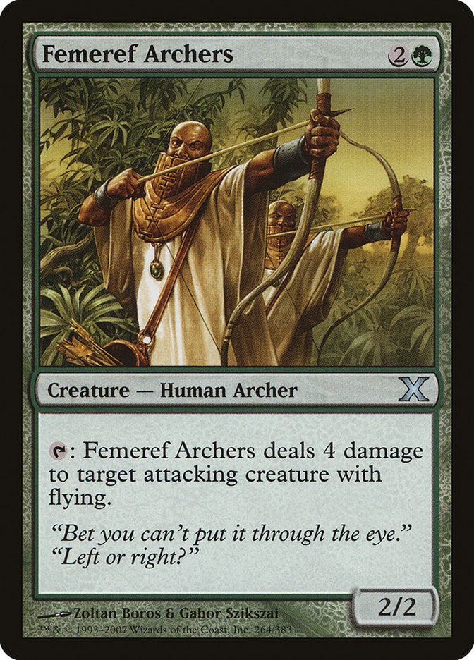 Femeref Archers [Tenth Edition] | Pandora's Boox