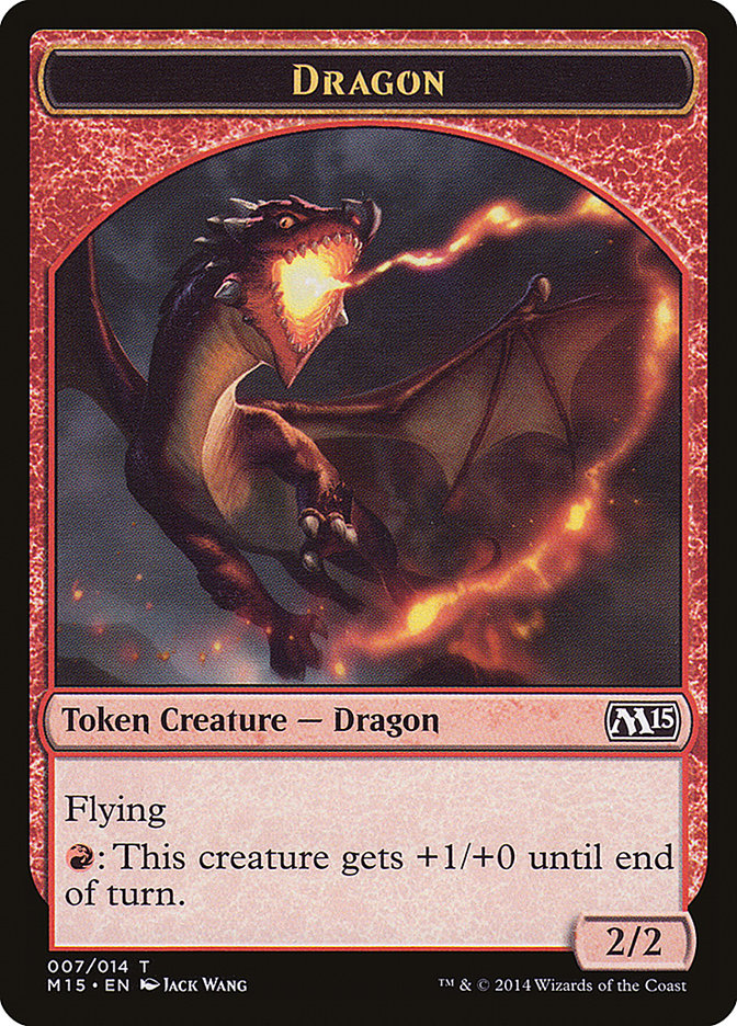 Dragon Token [Magic 2015 Tokens] | Pandora's Boox