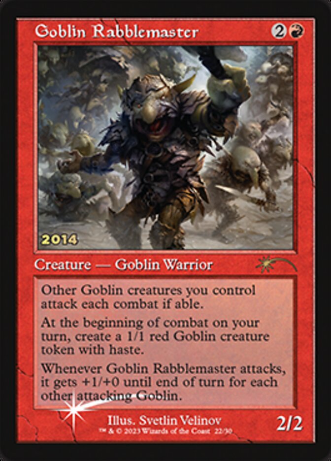 Goblin Rabblemaster [30th Anniversary Promos] | Pandora's Boox