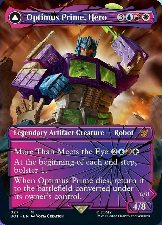 Optimus Prime, Hero // Optimus Prime, Autobot Leader (Shattered Glass) [Transformers] | Pandora's Boox