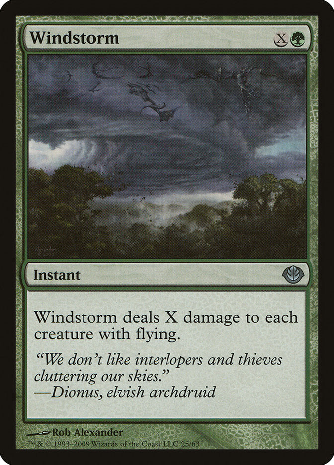 Windstorm [Duel Decks: Garruk vs. Liliana] | Pandora's Boox