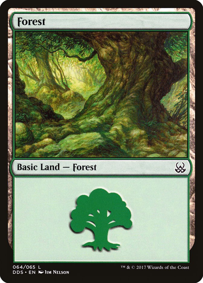 Forest (64) [Duel Decks: Mind vs. Might] | Pandora's Boox