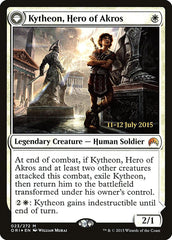Kytheon, Hero of Akros // Gideon, Battle-Forged [Magic Origins Prerelease Promos] | Pandora's Boox