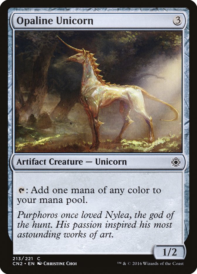 Opaline Unicorn [Conspiracy: Take the Crown] | Pandora's Boox