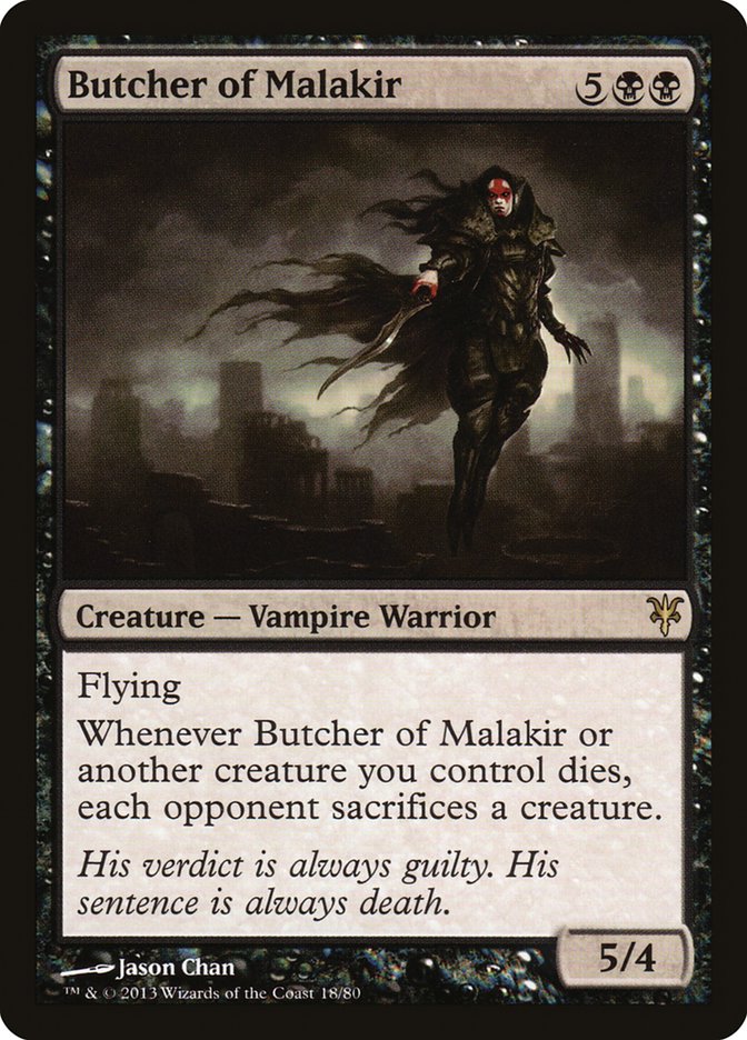 Butcher of Malakir [Duel Decks: Sorin vs. Tibalt] | Pandora's Boox