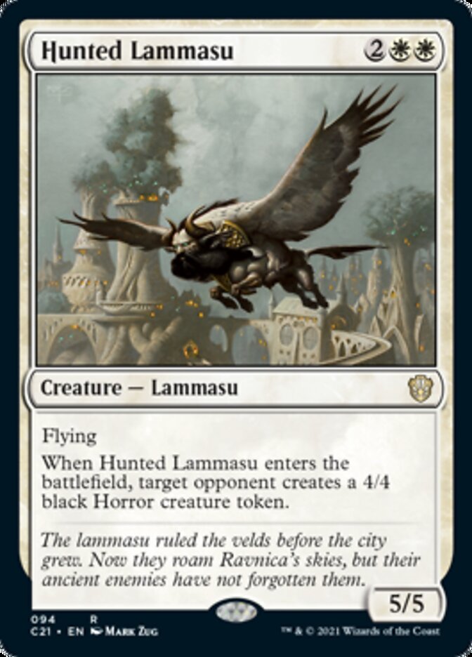 Hunted Lammasu [Commander 2021] | Pandora's Boox