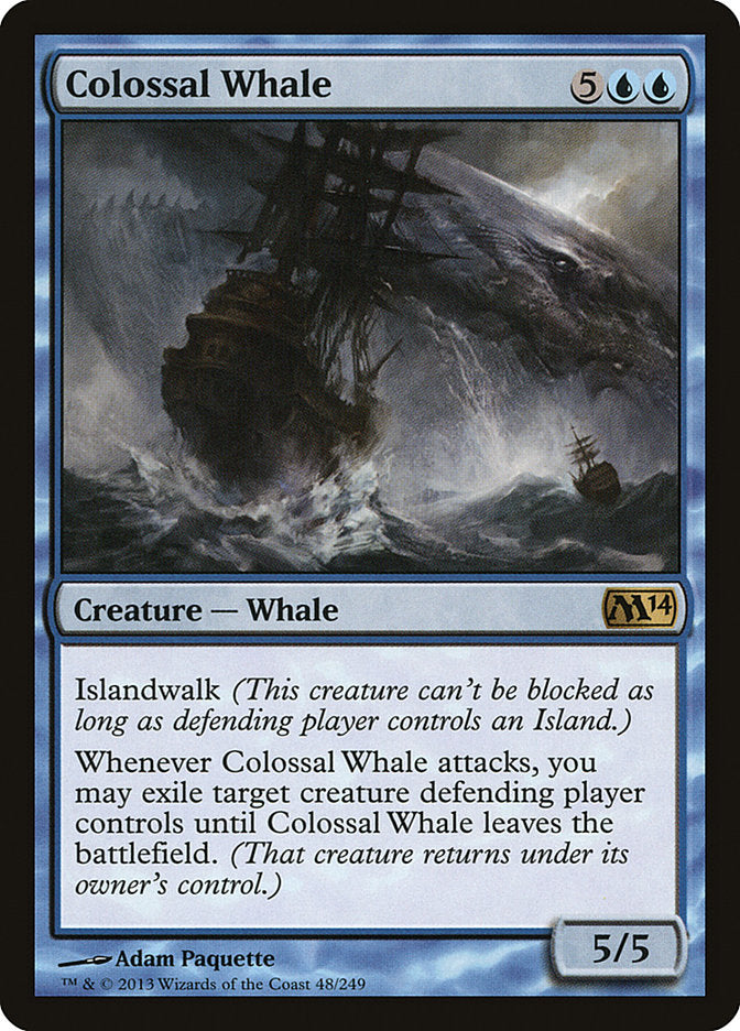 Colossal Whale [Magic 2014] | Pandora's Boox